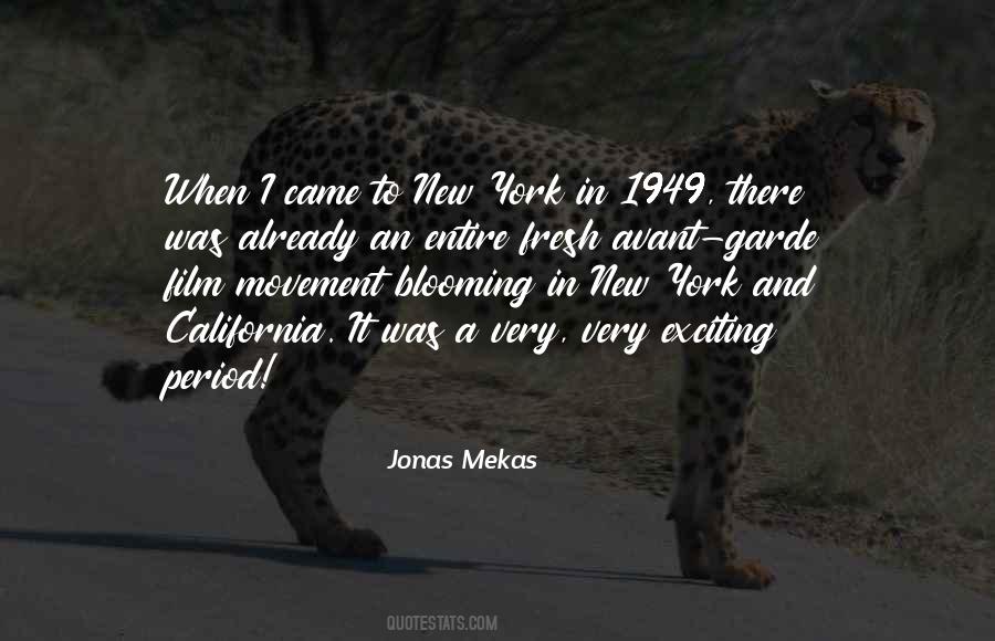 Jonas Mekas Quotes #1660312