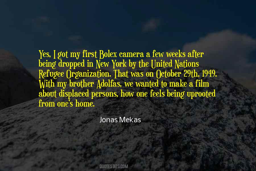 Jonas Mekas Quotes #293483