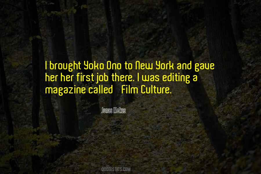 Jonas Mekas Quotes #911387