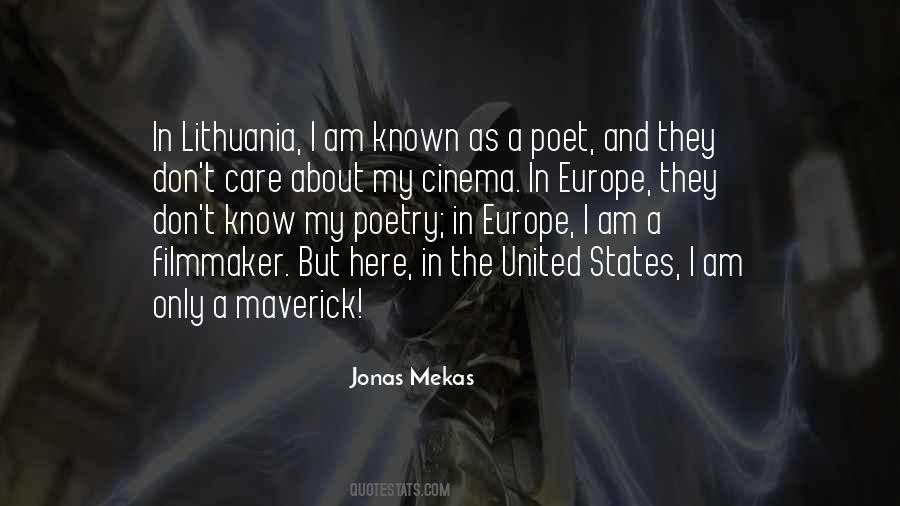 Jonas Mekas Quotes #919996