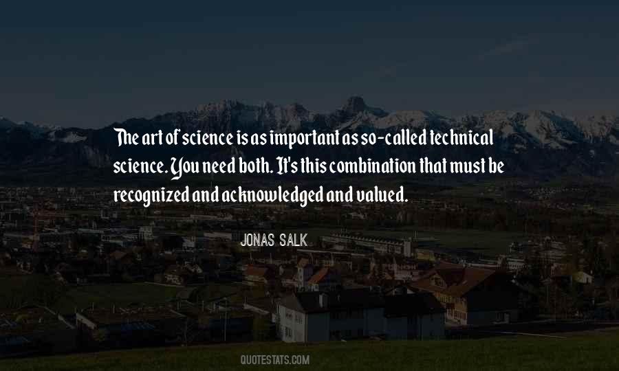 Jonas Salk Quotes #1837135