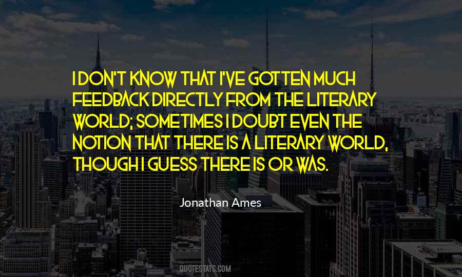 Jonathan Ames Quotes #1718329
