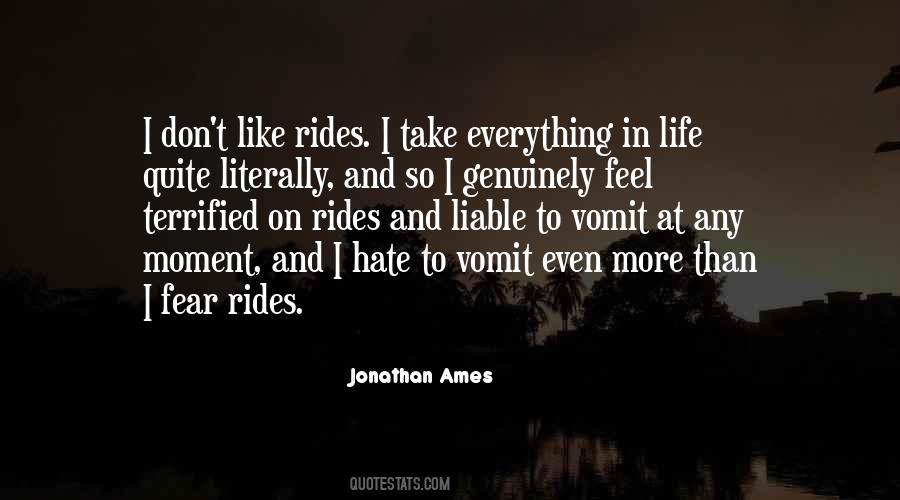 Jonathan Ames Quotes #278542