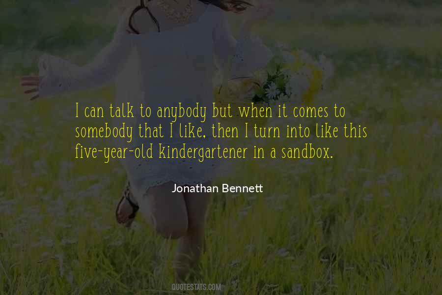 Jonathan Bennett Quotes #970426
