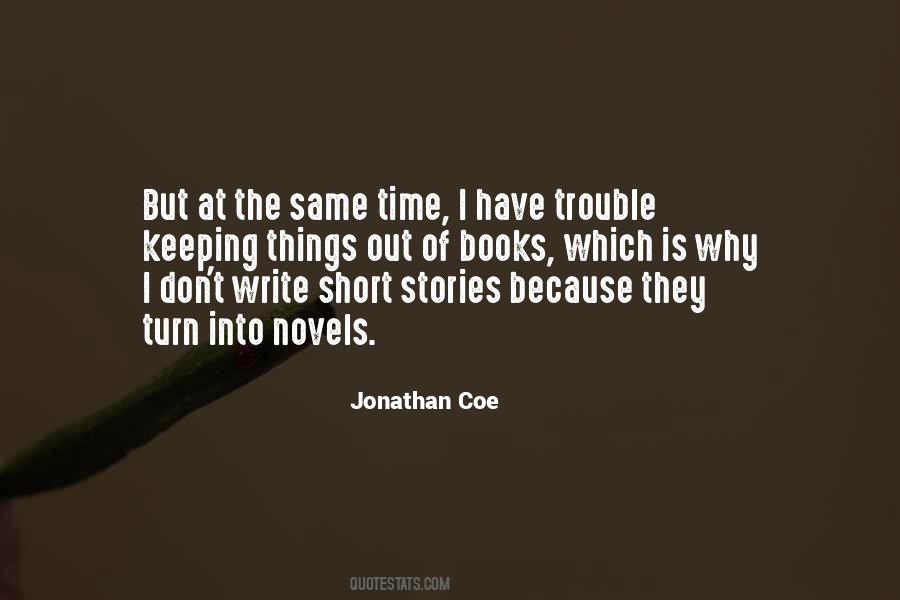 Jonathan Coe Quotes #347408