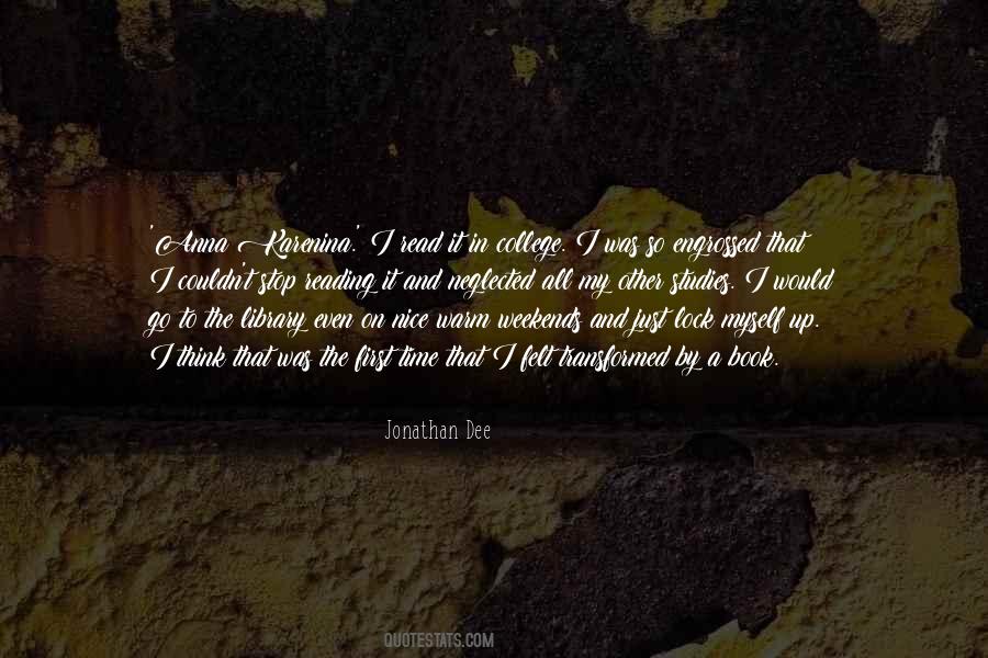 Jonathan Dee Quotes #538811