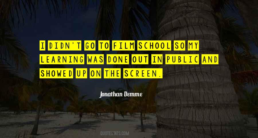 Jonathan Demme Quotes #210961