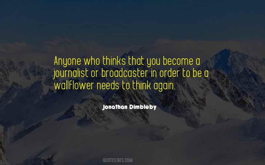 Jonathan Dimbleby Quotes #1203134