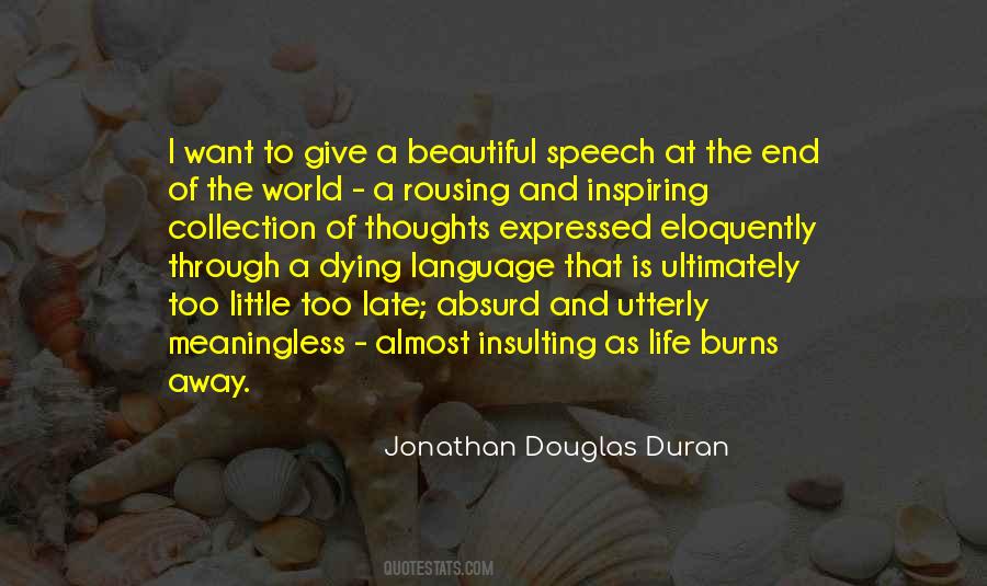 Jonathan Douglas Duran Quotes #1010808