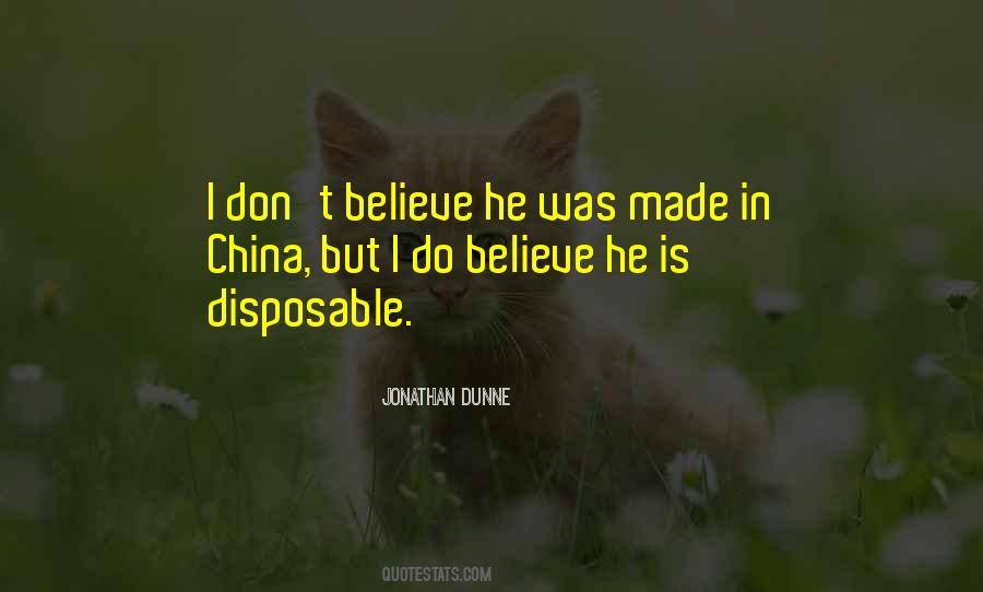 Jonathan Dunne Quotes #389565