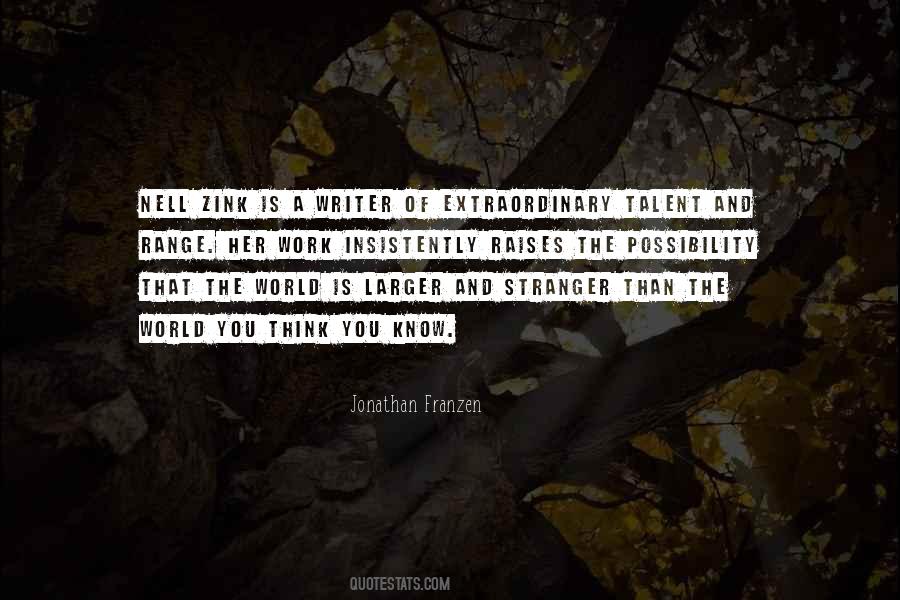 Jonathan Franzen Quotes #1357316