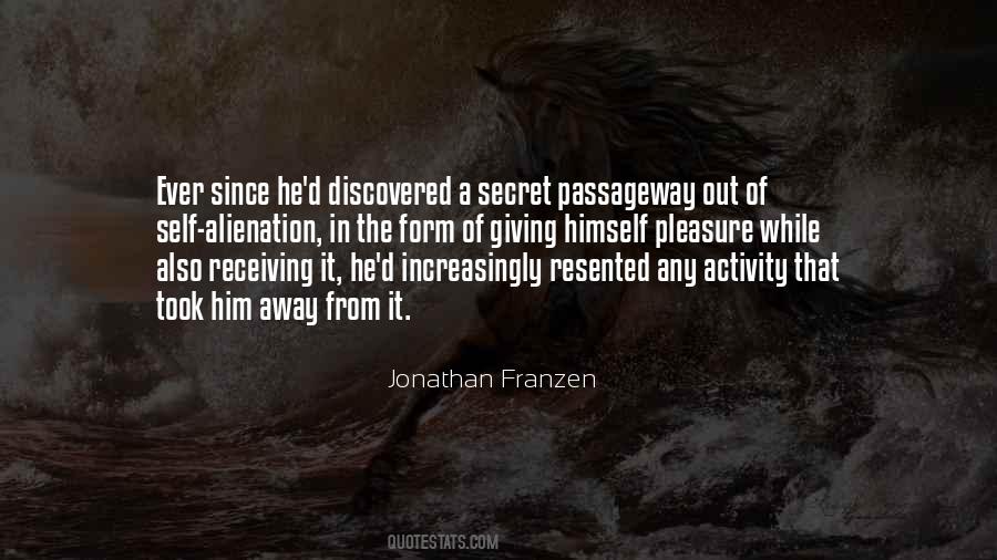 Jonathan Franzen Quotes #667038