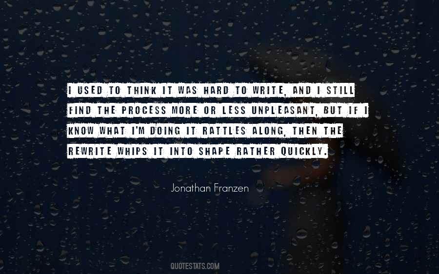 Jonathan Franzen Quotes #730130