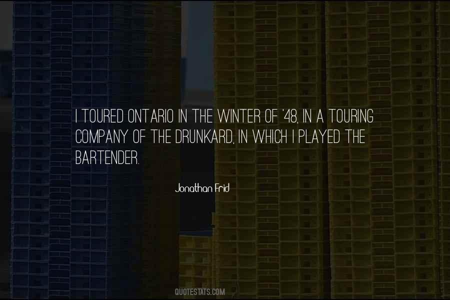 Jonathan Frid Quotes #473425