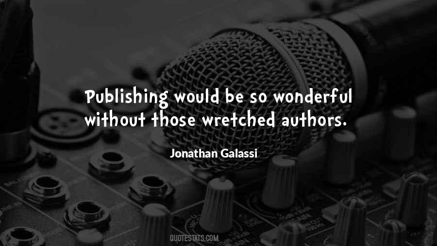 Jonathan Galassi Quotes #970043