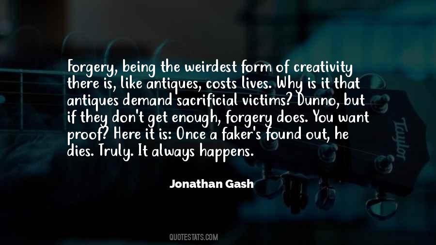 Jonathan Gash Quotes #1373178