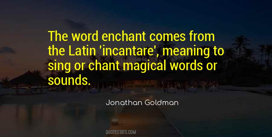Jonathan Goldman Quotes #1391567