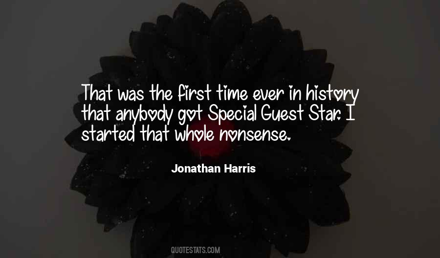 Jonathan Harris Quotes #180089