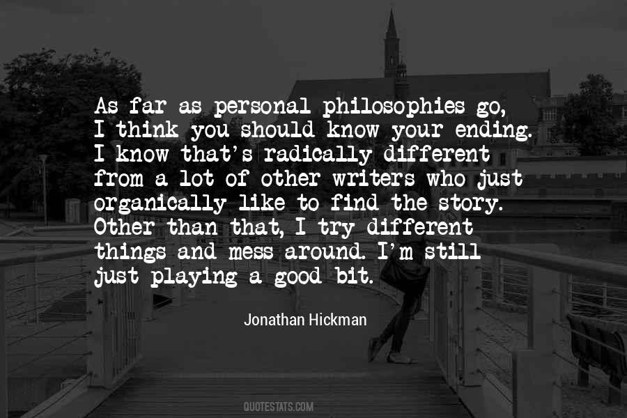 Jonathan Hickman Quotes #506995