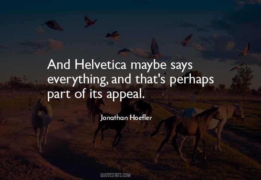 Jonathan Hoefler Quotes #1104060