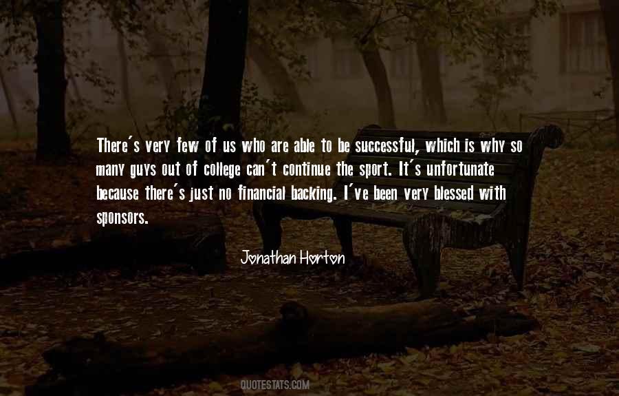 Jonathan Horton Quotes #671948