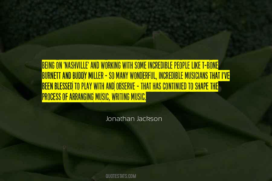 Jonathan Jackson Quotes #752487