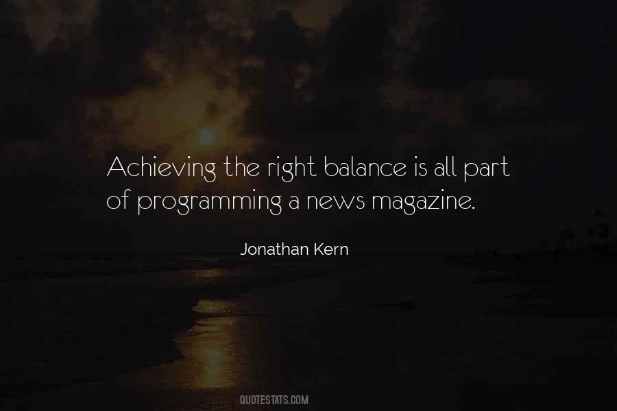 Jonathan Kern Quotes #1755952
