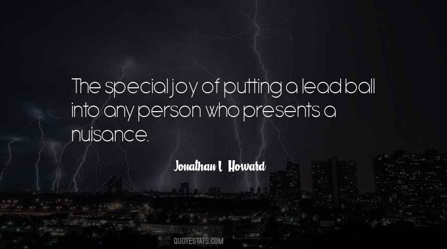 Jonathan L. Howard Quotes #816020