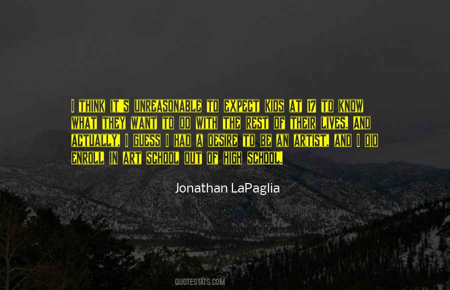 Jonathan LaPaglia Quotes #1237788