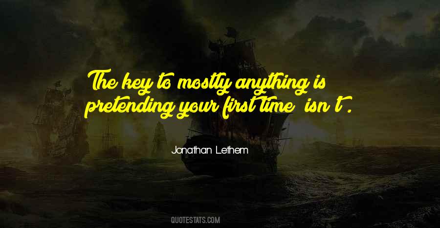 Jonathan Lethem Quotes #1380908