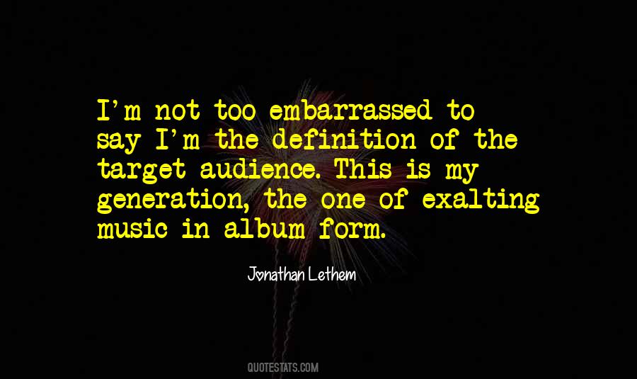Jonathan Lethem Quotes #1460504