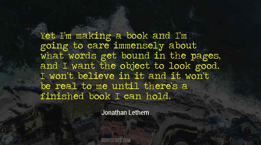 Jonathan Lethem Quotes #401094