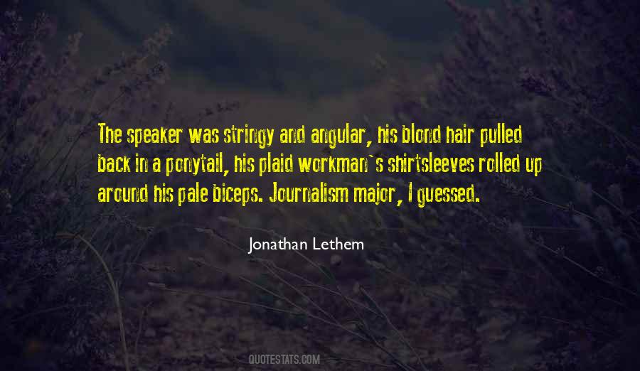 Jonathan Lethem Quotes #485668