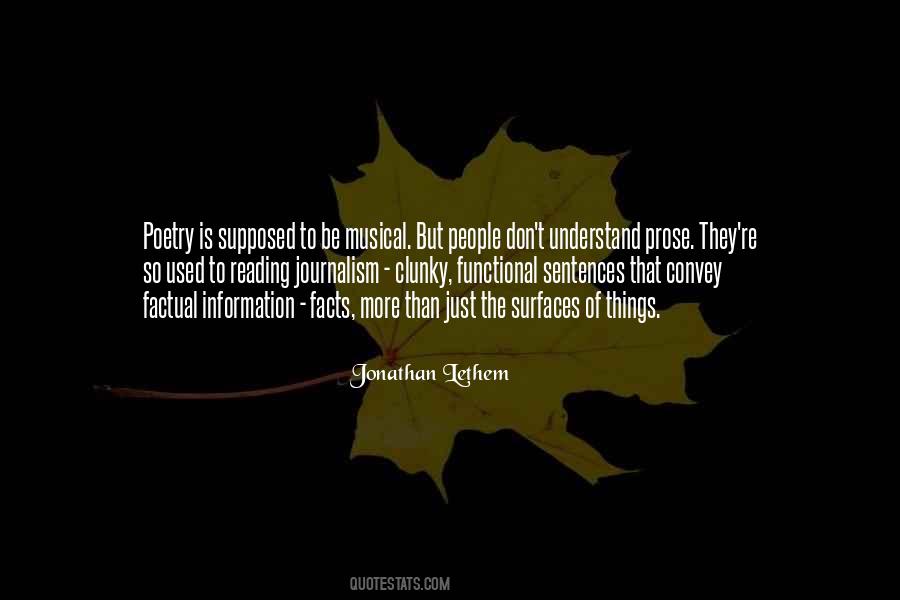 Jonathan Lethem Quotes #992275