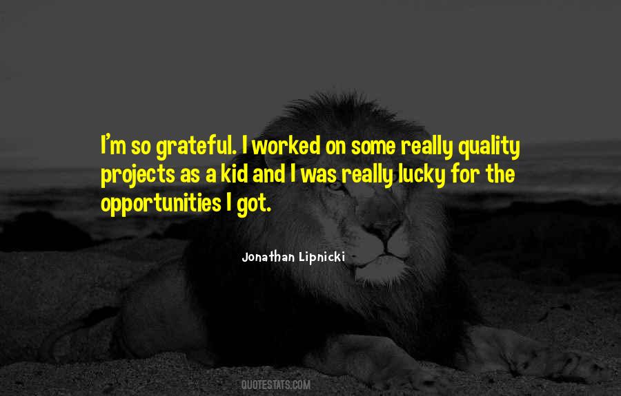 Jonathan Lipnicki Quotes #984838