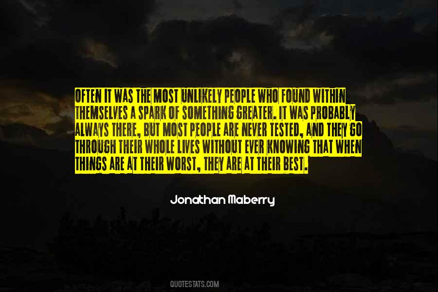 Jonathan Maberry Quotes #1155449