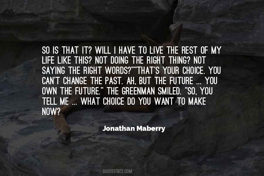 Jonathan Maberry Quotes #1257636