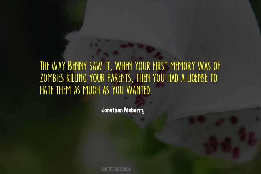 Jonathan Maberry Quotes #1469283