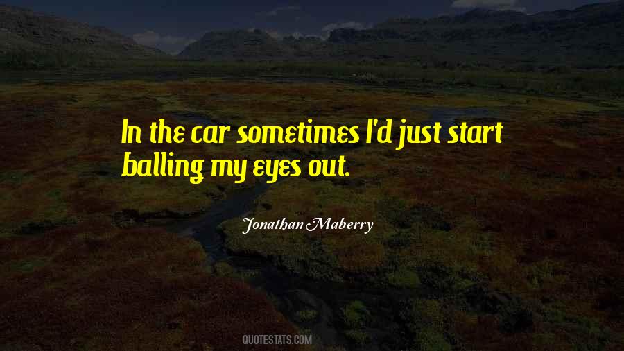 Jonathan Maberry Quotes #341821