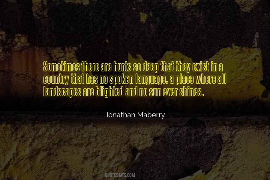 Jonathan Maberry Quotes #365747