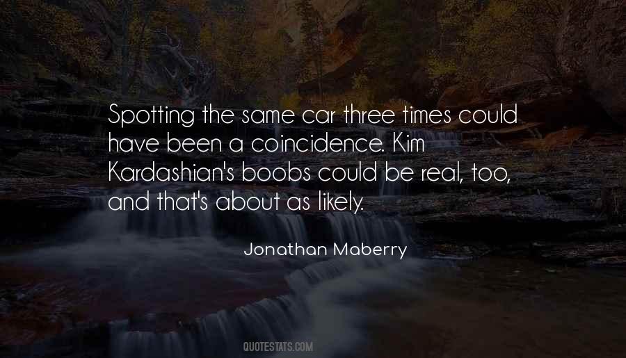 Jonathan Maberry Quotes #765472