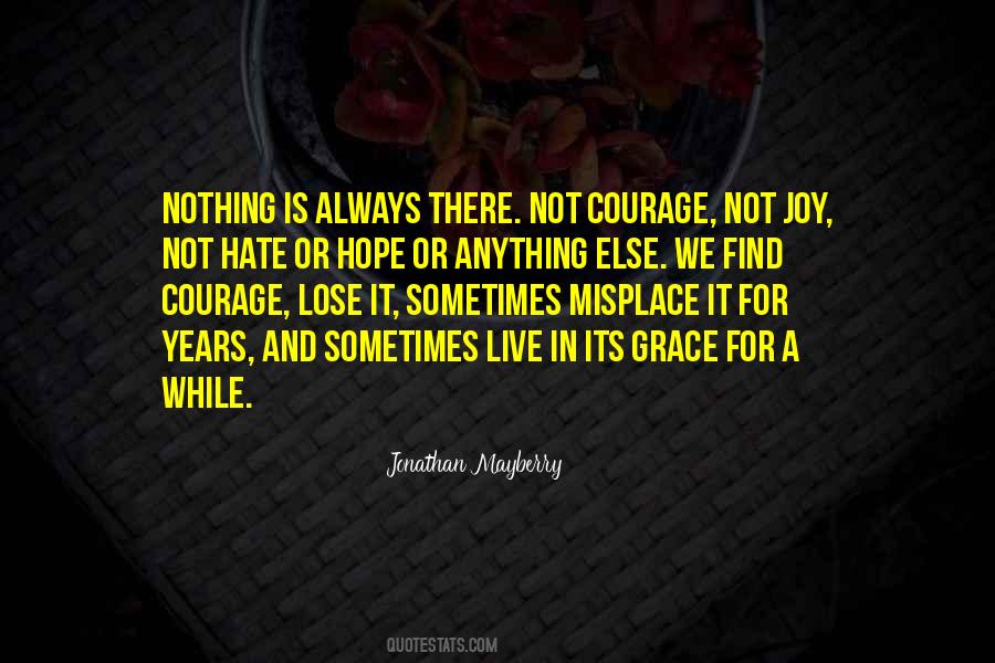 Jonathan Mayberry Quotes #750280