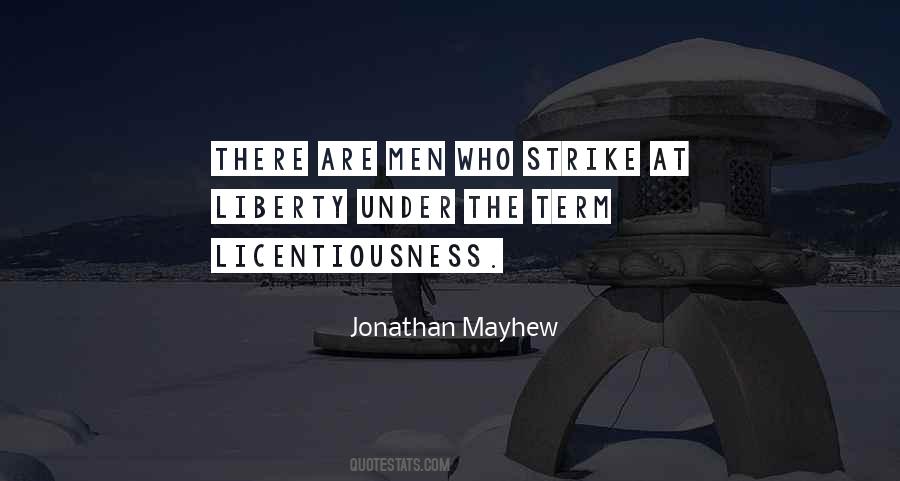 Jonathan Mayhew Quotes #1079632