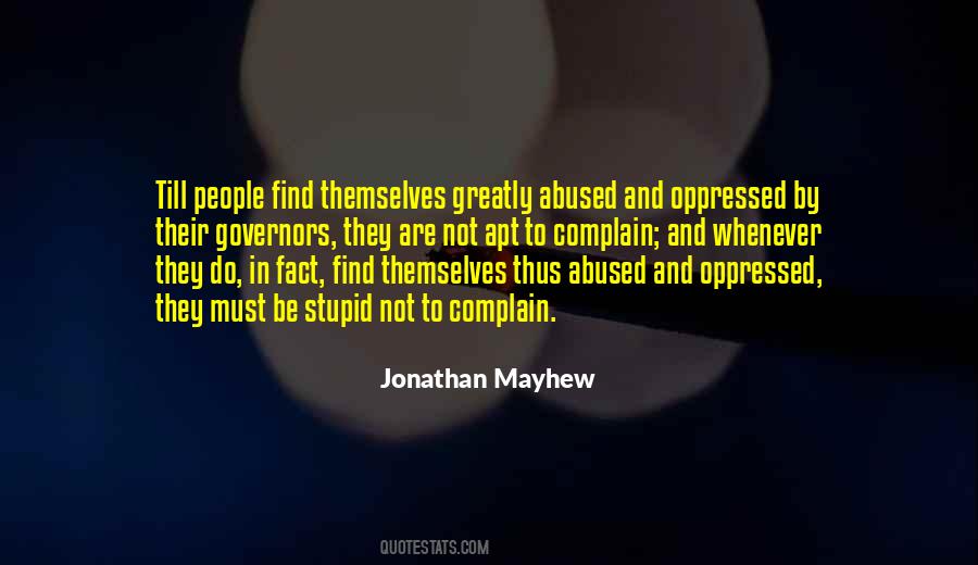 Jonathan Mayhew Quotes #512445