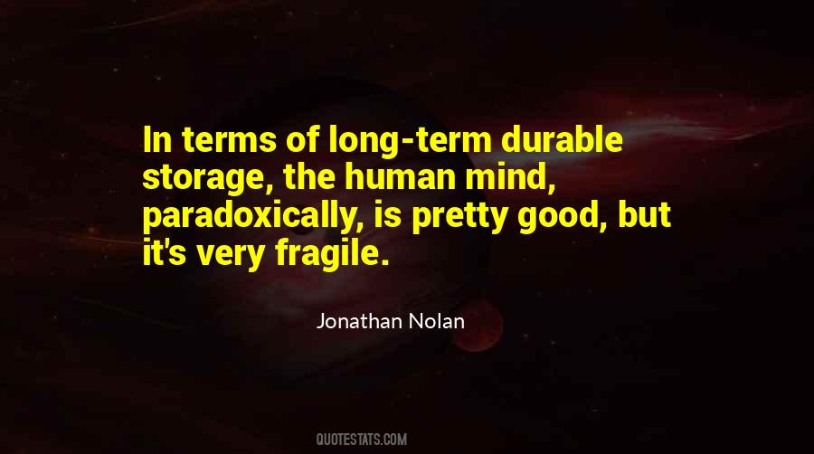 Jonathan Nolan Quotes #774765
