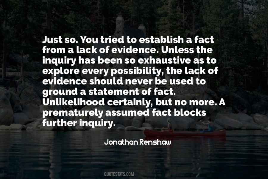 Jonathan Renshaw Quotes #1081358