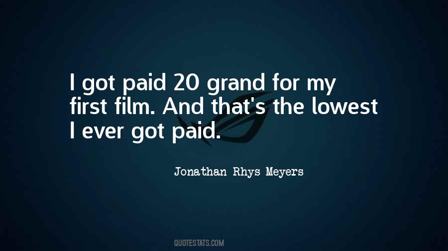 Jonathan Rhys Meyers Quotes #1318403