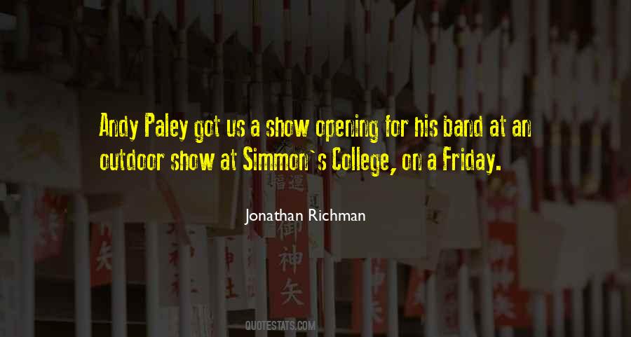 Jonathan Richman Quotes #1396308