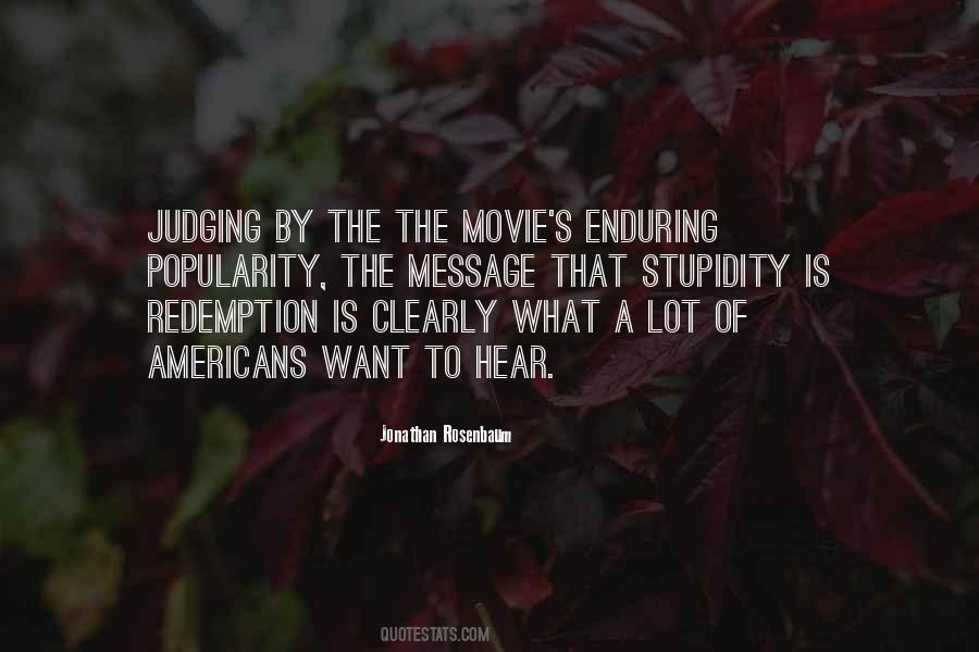 Jonathan Rosenbaum Quotes #553205