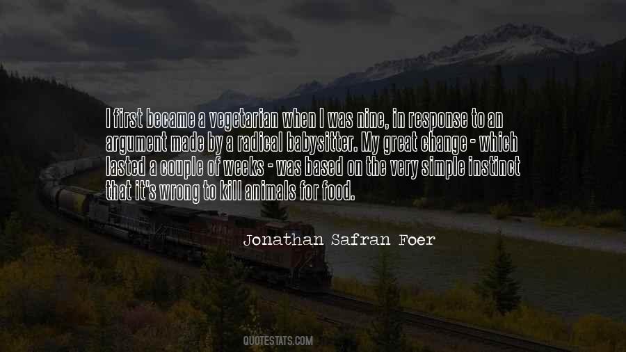 Jonathan Safran Foer Quotes #1063354